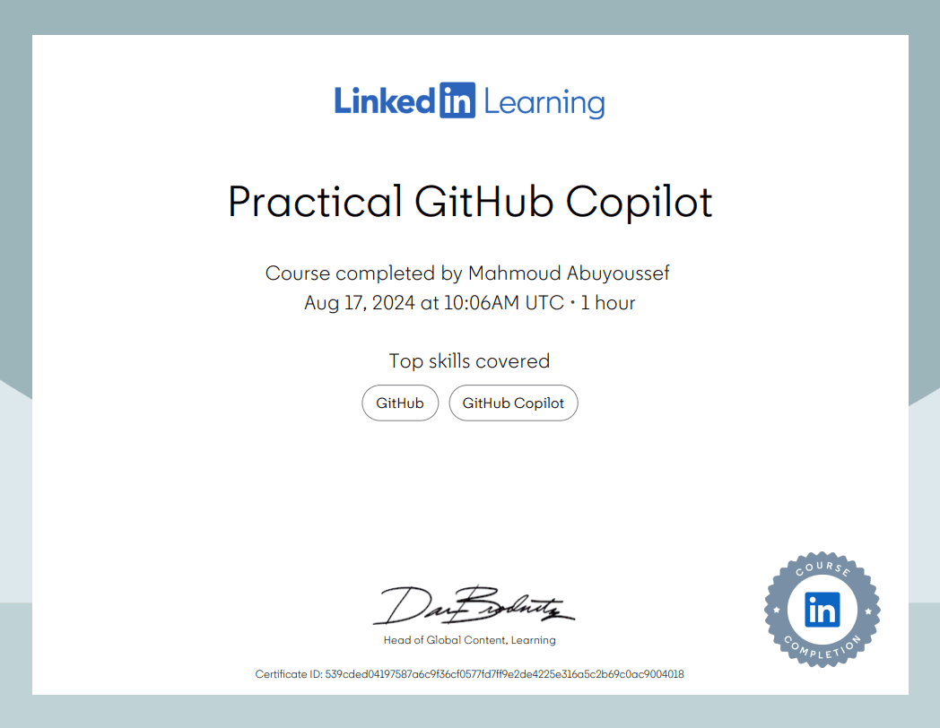 Practical GitHub Copilot